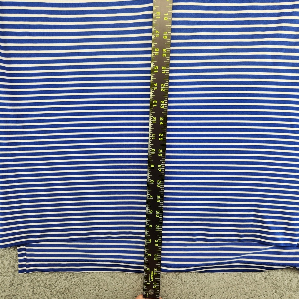 Polo Golf Ralph Lauren Performance Polo Shirt Mens M Wyndahm Championship Blue - Picture 5 of 8
